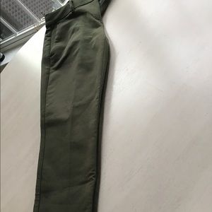 Ann Taylor pants olive green color